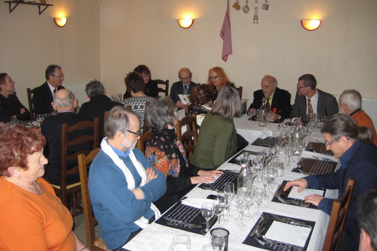 Banquet Légion d'honneur P'tit Bistrot Villaines-la-Gonais